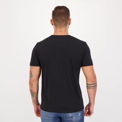 Camiseta Kappa Estampada Zebra - Masculina - Foto 3