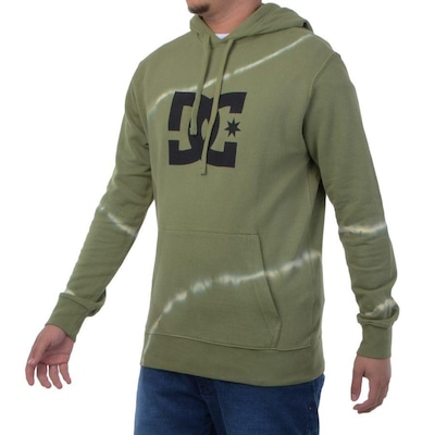 Blusão de Moletom com Capuz DC Canguru Militar - Masculino - Foto 2