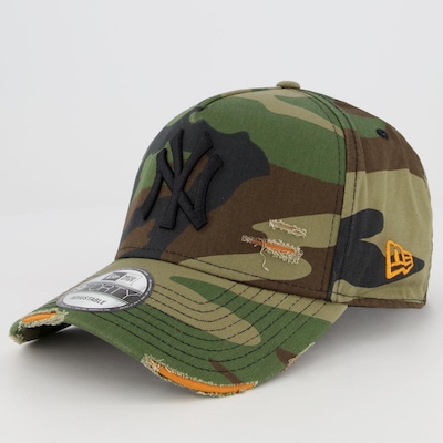 Boné New Era MLB Yankees NS Militar - Strapback - Adulto - Foto 1