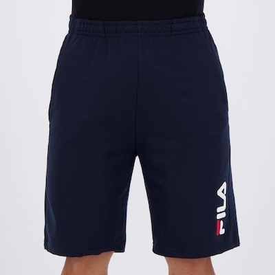 Bermuda Moletom Fila Practical - Masculina - Foto 1