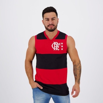 Camiseta Regata Flamengo Futfanatics Libertadores - Masculina - Foto 1