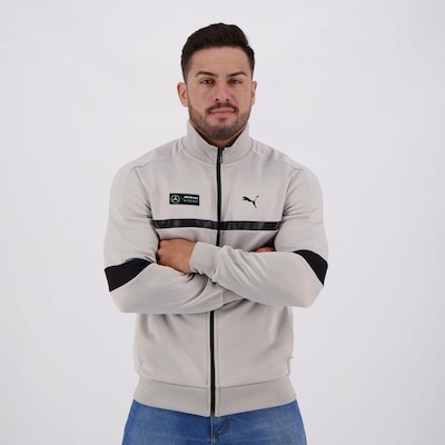 Jaqueta Puma Mercedes AMG Petronas T7 - Masculina - Foto 5