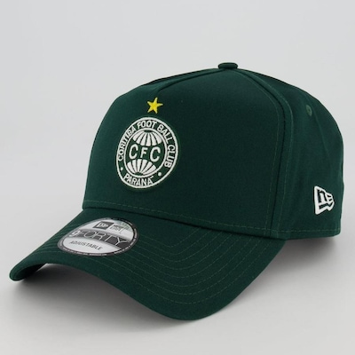 Boné Aba Curva New Era Coritiba Escudo 940 - Snapback - Adulto - Foto 1