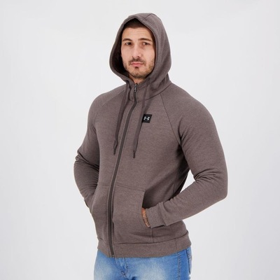 Jaqueta com Capuz Under Armour Rival Fleece - Masculina - Foto 2