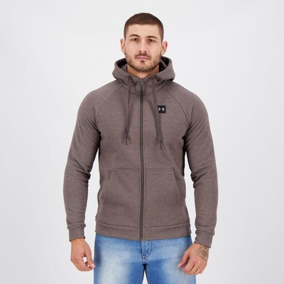 Jaqueta com Capuz Under Armour Rival Fleece - Masculina - Foto 1