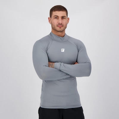 Camisa Térmica Manga Longa Reusch Underjersey IV - Masculina - Foto 5