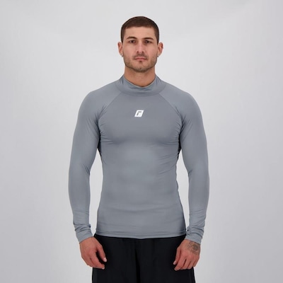 Camisa Térmica Manga Longa Reusch Underjersey IV - Masculina - Foto 1