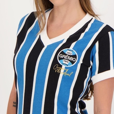 Camisa do Grêmio Retrô 1983 - Feminina - Foto 3