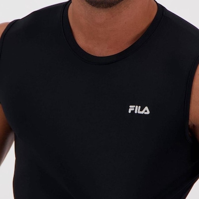 Camiseta Regata Fila Basic Sports - Masculina - Foto 4