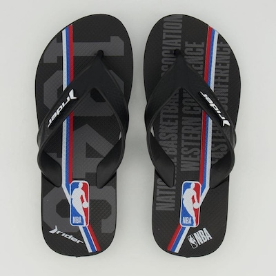 Chinelo Rider Street Bold NBA - Masculino - Foto 1