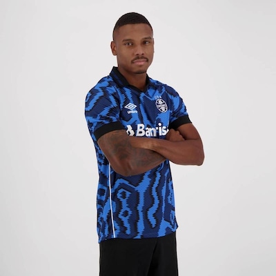 Camisa do Grêmio III 2021 Nº10 Umbro - Masculina - Foto 5