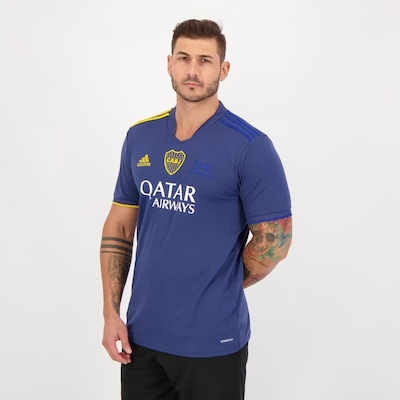 Camisa adidas Boca Juniors IV 2021 - Masculina - Foto 2