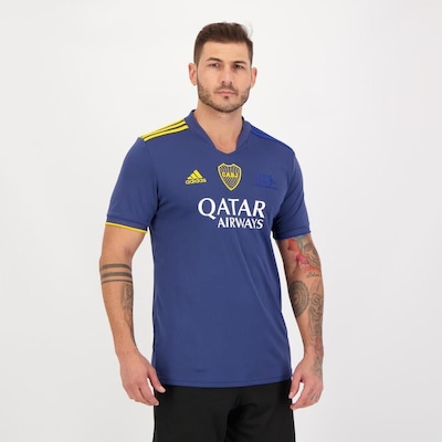 Camisa adidas Boca Juniors IV 2021 - Masculina - Foto 5
