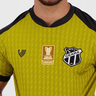 Camisa Vozão Ceará Copa do Nordeste Goleiro 2021 - Masculina - Foto 4