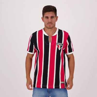 Camisa do São Paulo Retrô 1971 Paulistão - Masculina - Foto 1