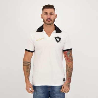 Camisa do Botafogo Nilton Santos Retrô Mania - Masculina - Foto 1