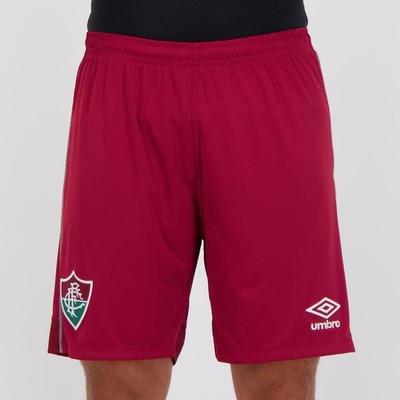 Calção Umbro Fluminense II 2021 - Masculina - Foto 1