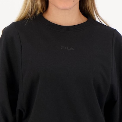Blusão de Moletom Fila Max Tape - Feminino - Foto 4