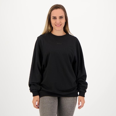 Blusão de Moletom Fila Max Tape - Feminino - Foto 5