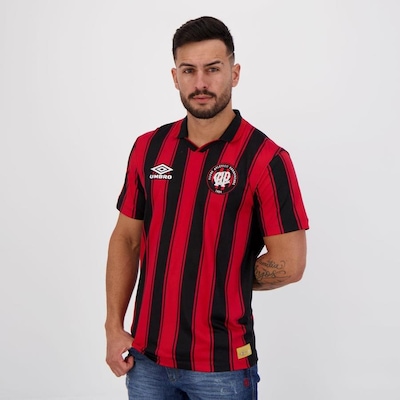 Camisa Umbro Athletico Paranaense Retrô I 1997 - Masculina - Foto 2