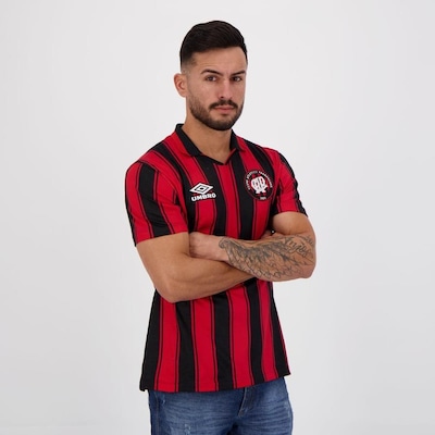 Camisa Umbro Athletico Paranaense Retrô I 1997 - Masculina - Foto 5