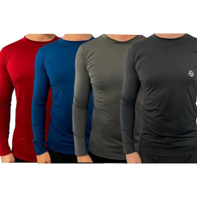 Kit de Camisas Térmicas LJ Camisas UV Ice Proteção UV50+ - Unissex - Foto 1