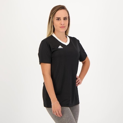 Camiseta adidas Entrada 22 - Feminina - Foto 4