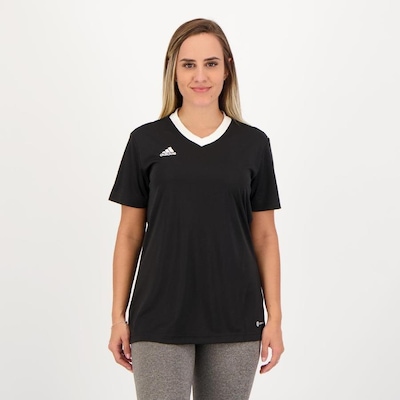 Camiseta adidas Entrada 22 - Feminina - Foto 1