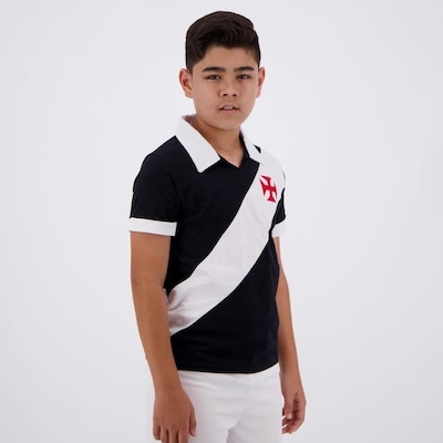 Camisa Polo do Vasco da Gama Paris - Infantil - Foto 2