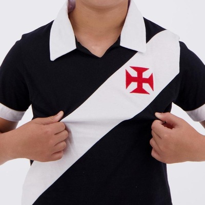 Camisa Polo do Vasco da Gama Paris - Infantil - Foto 3