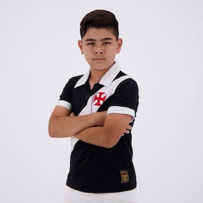 Camisa Polo do Vasco da Gama Paris - Infantil - Foto 4