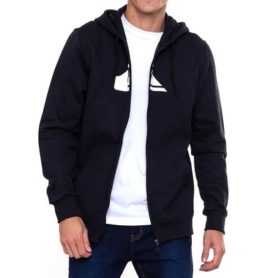 Blusão Com Capuz Quiksilver Aberto Comp Logo -Masculino - Foto 2