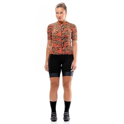 Camisa de Ciclismo Furbo Euro Skull - Feminina - Foto 3