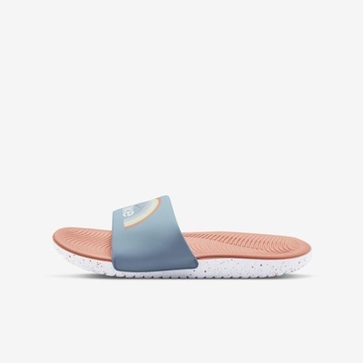 Chinelo Slide Nike Kawa SE - Infantil - Foto 2