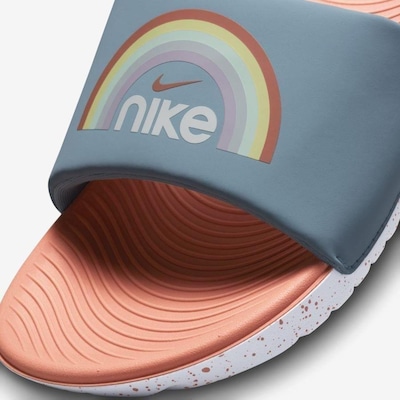Chinelo Slide Nike Kawa SE - Infantil - Foto 5