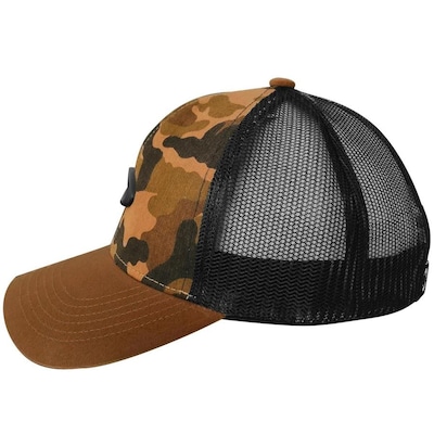 Boné Oakley Metal Ellipse Camo Trucker Hat Almond - Snapback  - Adulto - Foto 3