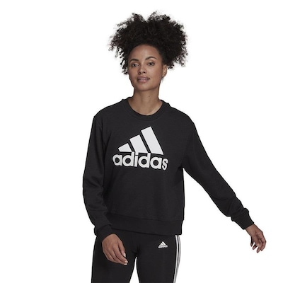 Blusão Adidas W Bl Ft Swt - Feminino - Foto 1