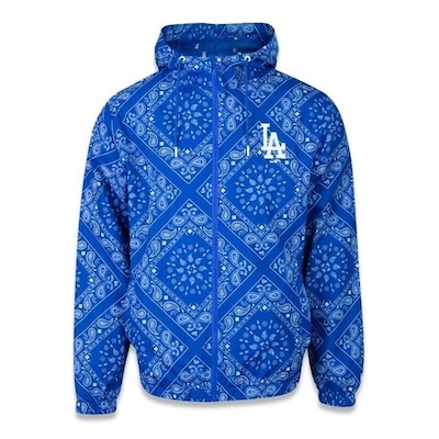 Jaqueta Corta Vento New Era Los Angeles Dodgers Street - Masculina - Foto 1
