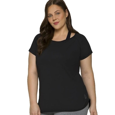 Camiseta Selene Dry Fit Plus Size - Feminina - Foto 1