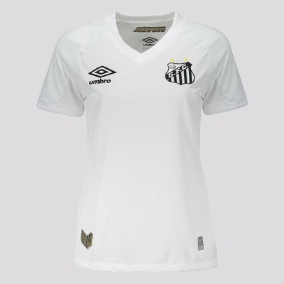 Camisa Umbro Santos I 2022 - Feminina - Foto 1
