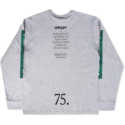 Camiseta Oakley Manga Longa Factory Pilot - Masculina - Foto 3