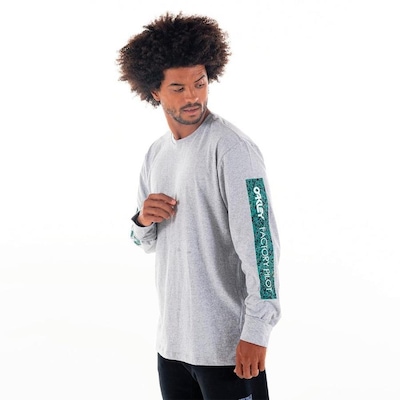 Camiseta Oakley Manga Longa Factory Pilot - Masculina - Foto 6