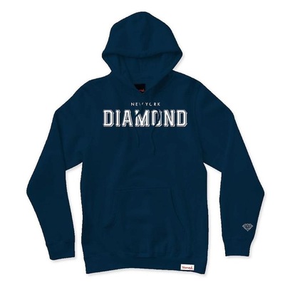 Blusão de Moletom com Capuz Diamond Hometeam Ny Hoodie - Masculino - Foto 1