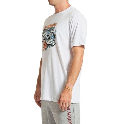 Camiseta Hurley Floral Wave - Masculina - Foto 3
