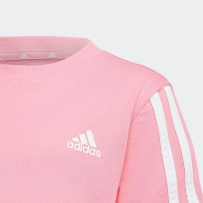 Camiseta Infantil adidas 3 Stripes Essential - Foto 3