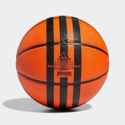 Bola de Basquete adidas 3-Stripes Rubber X3 - Foto 2