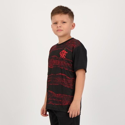 Camiseta do Flamengo Futfanatics Hovel - Infantil - Foto 1
