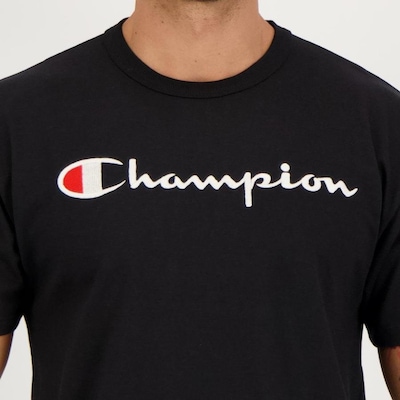 Camiseta Champion Life Embroidery - Masculina - Foto 4