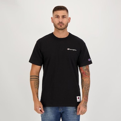 Camiseta Champion Life Logo Embroidery - Masculina - Foto 1