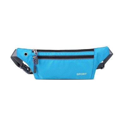 Cinta Impermeável Esportiva Fitness Pochete com Bolso para Corrida Caminhada Compartimentos - Foto 1